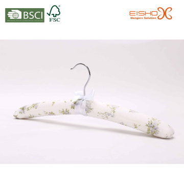 Satin Embroidery Clothes Hanger for Women